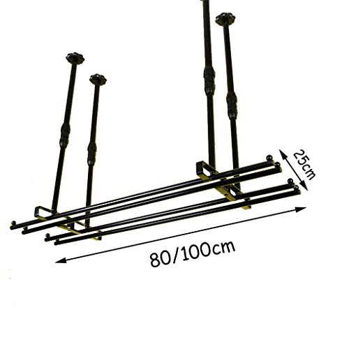 Armoire à vin avec porte-verres suspendu double rangée 100cm - 3