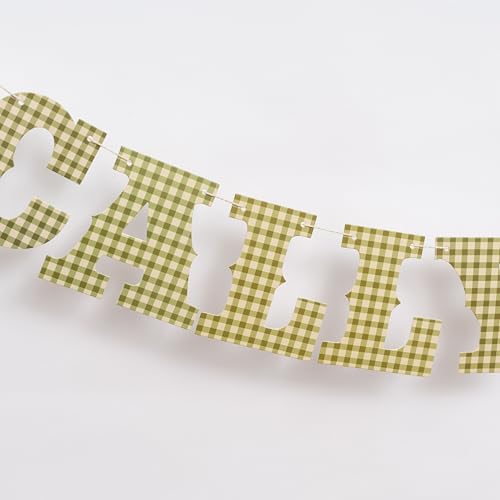 Image of ZAIBIANHAO Locally Grown Banner - Baby Shower Farmers Market Party Decorations,Wedding or Gardener Theme Bunting Garland for Boys or Girls