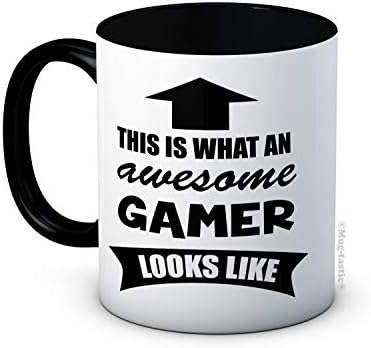 This is What an Awesome Gamer Looks Like - Ceramic Coffee Mug