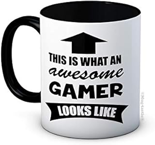 This is What an Awesome Gamer Looks Like - Ceramic Coffee Mug