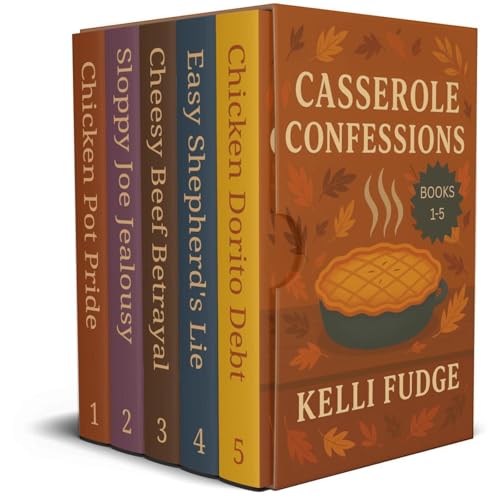 Casserole Confessions Series Box Set: Books 1-5 Audiolibro Por Kelli Fudge arte de portada