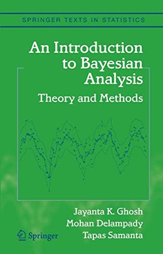 An Introduction to Bayesian Analysis: Theory and Methods | Amazon.com.br