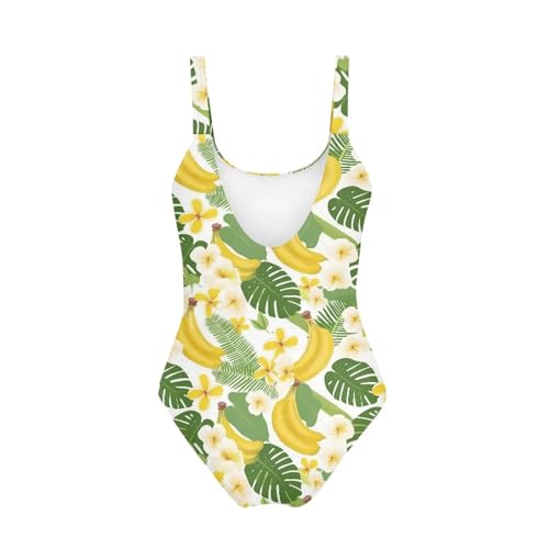 Image of Girls One Piece Swimsuit Beach Sport Athletic Bathing Suits Quick Dry Summer Hawaiian Swimwear for Teens Size 7-20