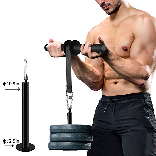 PELLOR Wrist & Forearm Blaster Roller Back Exerciser Strengthener Anti-Slip Trainer Arm Strength