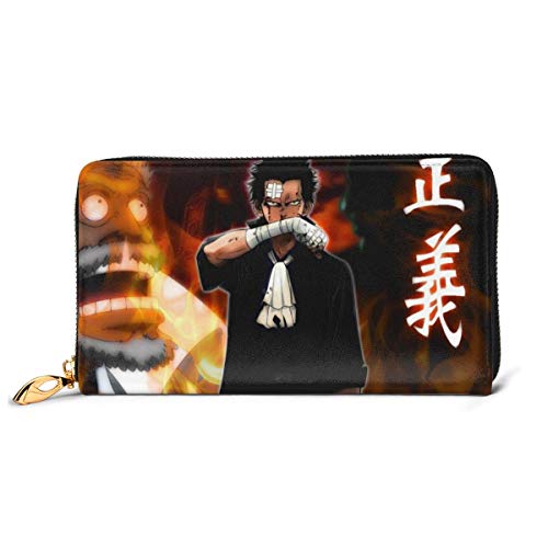 Preisvergleich Produktbild Einteilige Leder-Geldbörse, echtes Leder, stilvoll, Individualität, tragbar, langlebig