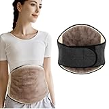 Thermal Fleece Lined Waist Warmer Men Women Winter...