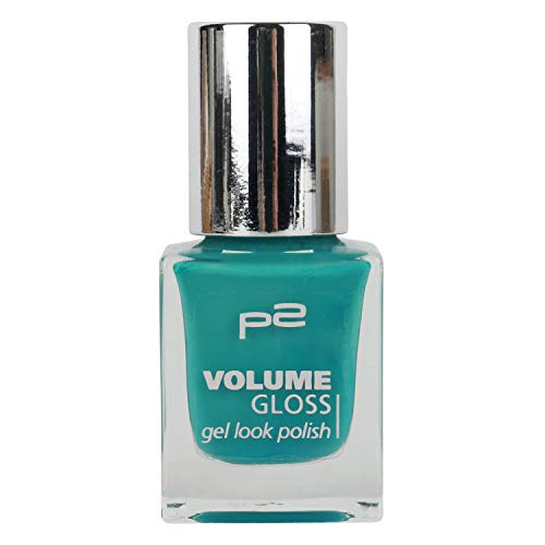 3x P2 VOLUME GLOSS gel look Nail Polish Nr. 420 hidden mermaid Inhalt: 12ml - Nagellack für tolle Nägel.