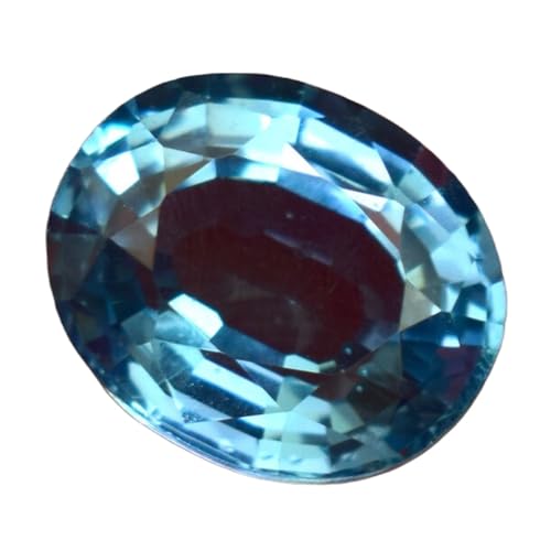 Topaze bleue naturelle pour créer un cadeau personnalisé inoubliable sur bague