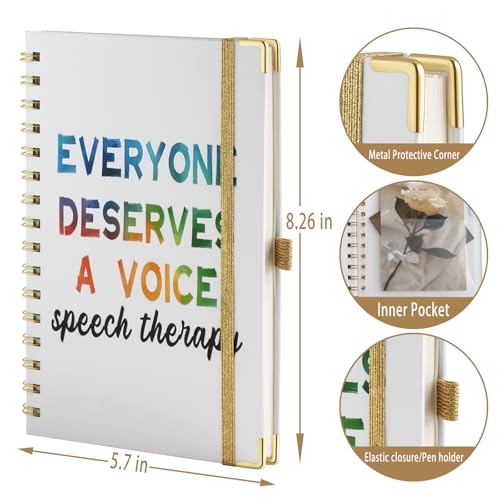 Journal SLP carnet de notes avec stylo pour bureau cabinet - 3