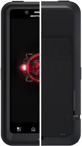 Otterbox Defender Series Hybrid Case and Holster for Motorola Droid Bionic - 1 Pack - Retail Packaging - Black