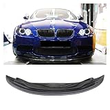 Compatible for BMW 3 Series E92 M3 Carbon Fiber GTS Style Front Lip Bumper Spoiler Auto Tuning Parts(Fiberglass)