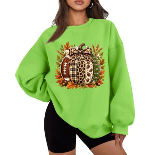 Jielayou Womens Halloween Sweatshirt Fleece Graphic Oversized Pullover Tops | Halloween Outfits 2026, Spooky, Vintage, Autumn, Pumpkin Patch, Trick Or Treat, Weekend, Going Out, School, Camping, Winter - image 1