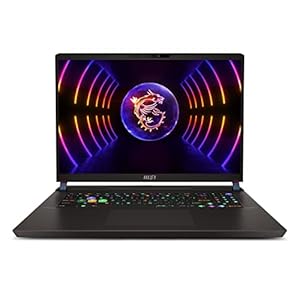 MSI Vector GP78HX 13VI-435ES – Ordenador Portátil Gaming 17″ 16:10 QHD+, 240Hz (Intel Core i9-13980HX, RTX 4090-16GB, 32GB RAM, 1TB SSD, Windows 11 Home Advanced) Black – Teclado QWERTY Español