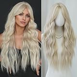 Beyoncé Costume from "Cowboy Carter" Long Wavy Ash Blonde Wig