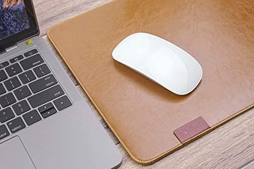 dpob Laptop Sleeve, Microfiber Leather Case Bag for Macbook New Air 13 / Pro 13 inch with Retina Display [A1932 A1989 A1706 A1708] (13" Pro, Brown)