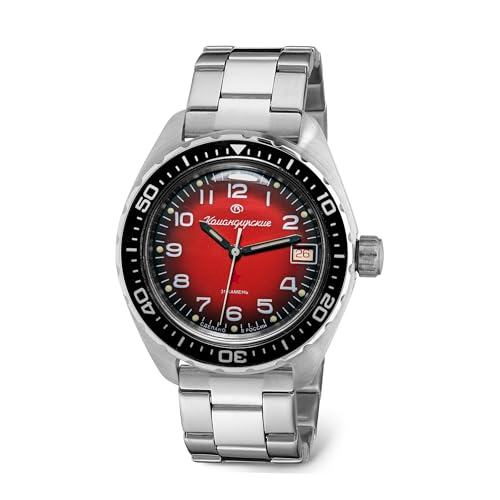 Montre mécanique étanche VOSTOK Komandirskie 280681 bracelet 680_5 style plongeur
