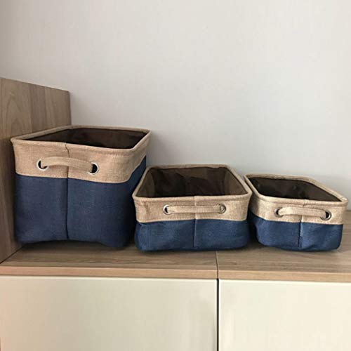 Serenable Cesta de Armazenamento Dobrável Roupas Cesto de Roupa Brinquedos Balde Organizador - Marin