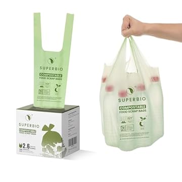 kitchen composter bags convenient handle