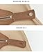 EMILYLE Womens Girls Brown Bear Hoodie Long Sleeve Sweatshirts Cute Pattern Print Kawaii Patchwork Shirts(brown-1,M)