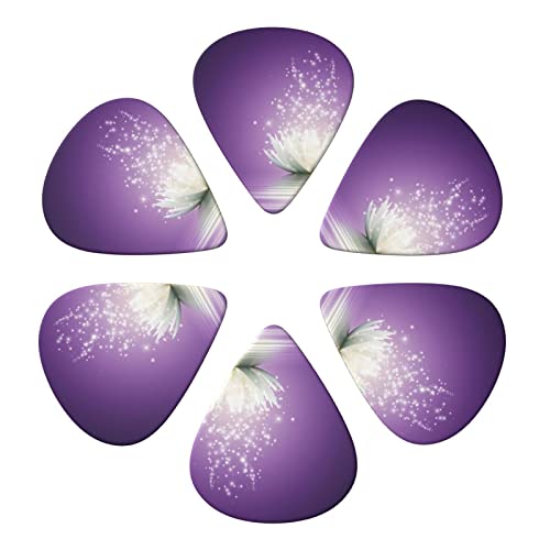 Ensemble de 6 médiators de guitare violet fleur de lotus pour guitare acoustique, guitare électrique, basse, ukulélé… - Les Beatles, Paul McCartney, John Lennon, RIngo Starr, George Harrison Ensemble de 6 médiators de guitare violet fleur de lotus pour guitare acoustique, guitare électrique, basse, ukulélé… – Image 5