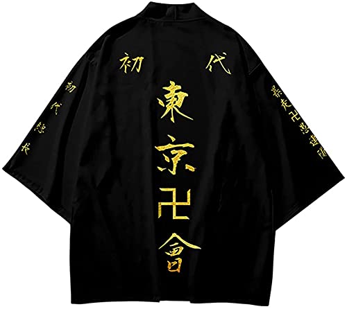 Generico Camicia Cosplay Kimono Manjiro Sano (4XS