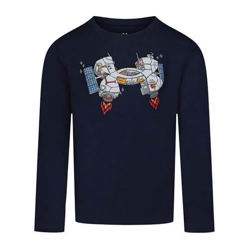 Under Armour Little Boys' UA Logo Satellite Tech Long Sleeve