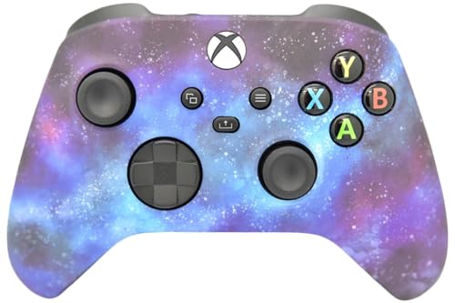 Image of Wireless Custom Controller Compatible with PC, Windows 10+, Series X /S & One (Series X /S Blue Galaxy)