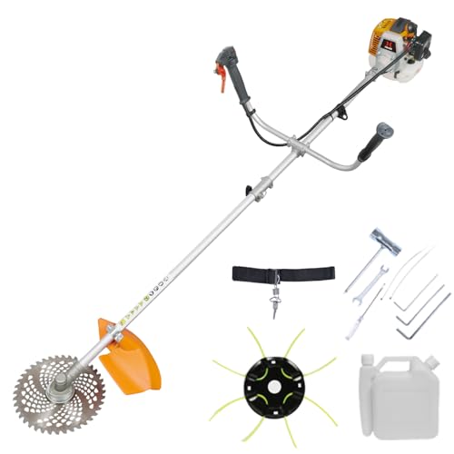 HAIGE(ハイガー) 草刈り機 刈払い機 エンジン 26cc 2サイクル 2分割式...