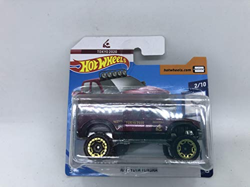 2020 Hot Wheels '10 Toyota Tundra Metallic Red 2/10 Olympische Spiele Tokyo 2020 (kurze Karte) Cover