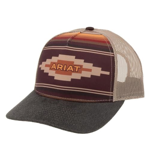 Casquette ARIAT Ladies Snap Back Aztec ajustable anti-transpiration pour femme