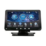 7" HD Touch Screen Car Stereo with Bluetooth Hands-Free AUX FM Transmitter USB TF Card, Fits Most Vehicles, Apple Carplay Screen Portable Wireless Apple Car Play & Android Auto