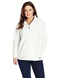 Calvin Klein Performance Women's Plus-Size Fleece Jacket with Stand Up Collar