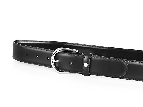 Preisvergleich Produktbild Klassischer Herrengürtel von Aigner (85 cm, 0002 Black)