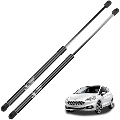 2X Heckklappendämpfer für Ford Fiesta mk6 2008-2017 für #8A61A406A10AC | Gasdruckdämpfer Schwarz Gasdruckfeder Heckklappe Gasfeder Kohlenstoffstahl Kofferraum Dämpfer