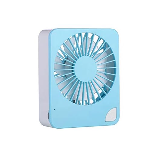 jieGorge USB Mini Desktop Creative Handheld Portable Fan, Small Appliances for Easter Day (Blue)
