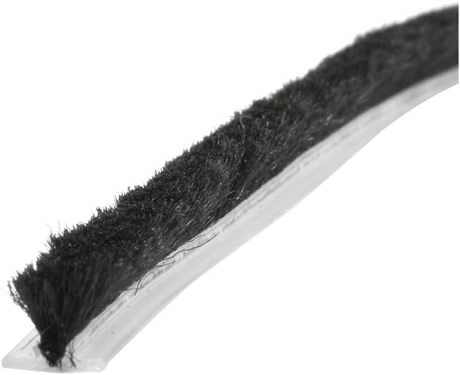 CRL W125C .250" (6.3 mm) Storefront Door Pile Weatherstrip - 100'