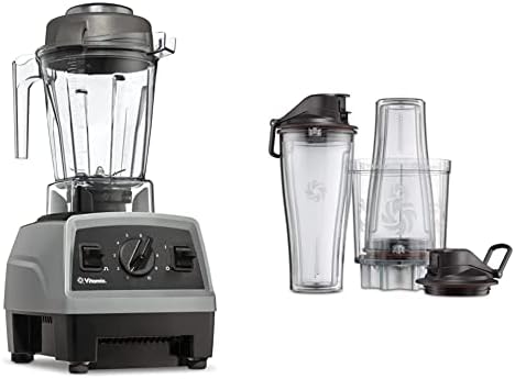 Vitamix E310 Explorian Blender with Personal Cup Adapter – Professional-Grade, 48 oz. Container