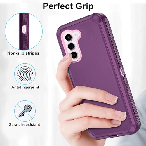 Coque Samsung S23 Plus antichoc violette S916U - Protection smartphone 6,6 pouces robuste - 6