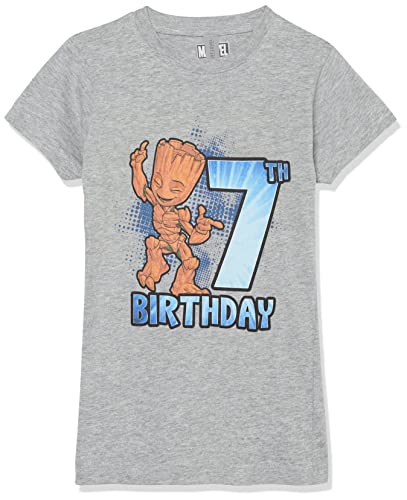 T-shirt Groot Marvel 7 ans pour fille en coton à manches courtes