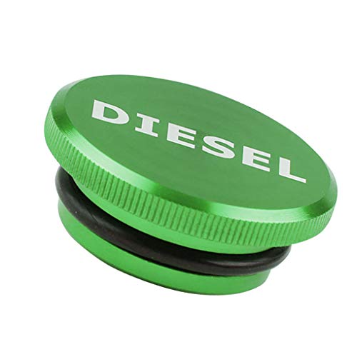 Cap Oil liga de alumínio Diesel Cap metal de combustível do carro Automotive Acessório de substituiç