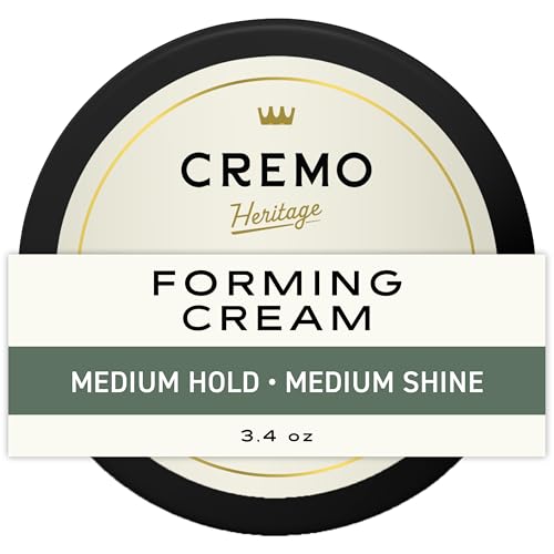 Cremo Hair Styling Cream, Premium Barber Grade Hair Products, 3.4 Oz
