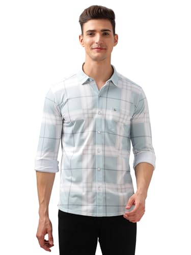 Image of BULLMER Trendy Regular Fit Striped Causal Full Sleeve Shirt for Men.