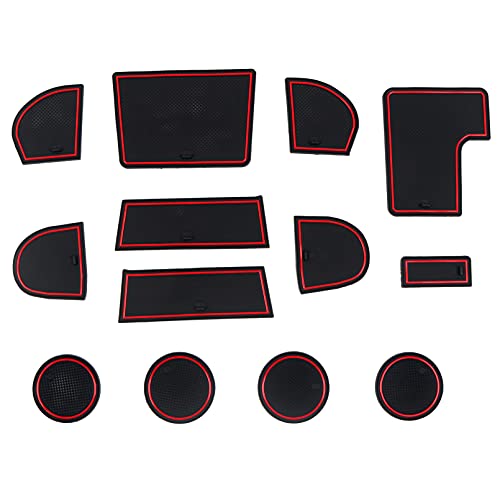 Inserto para Portavasos para Subaru WRX STI 2015-2021 Rojo miniatura 1