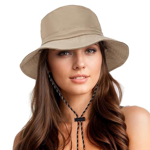 Durio Waterproof Bucket Hats for Woman UPF 50+ Sun...
