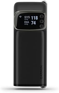 Garmin Index™ BPM, monitor inteligente de presión arterial, dispositivo médico aprobado por la FDA, fácil de usar con pantalla incorporada ajustable