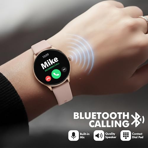 Image of Nervfit ACTIV Pro Smart Watch 1.39'' TrueColor+ LED Display, Bluetooth Calls, Heart Rate, SpO2, BP, Calorie, Step Count, Camera & Music Control