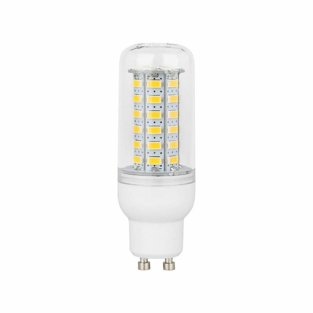 NXCVBNKZJ KJXP Lighting, Pack of 20, LED Corn Light Bulbs AC220V 6W E14/E27/B22/G9/GU10 72-5730SMD Home Office Lamp(Warm White,GU10 6W)