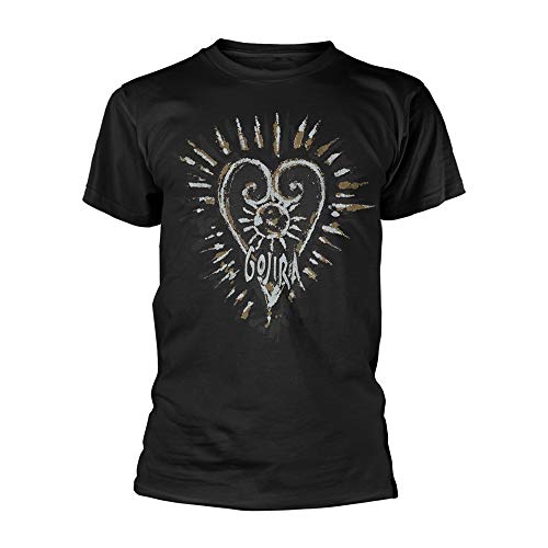 Rock Off Gojira Fortitude Heart (Organic TS) Oficial Camiseta para Hombre (X-Large)