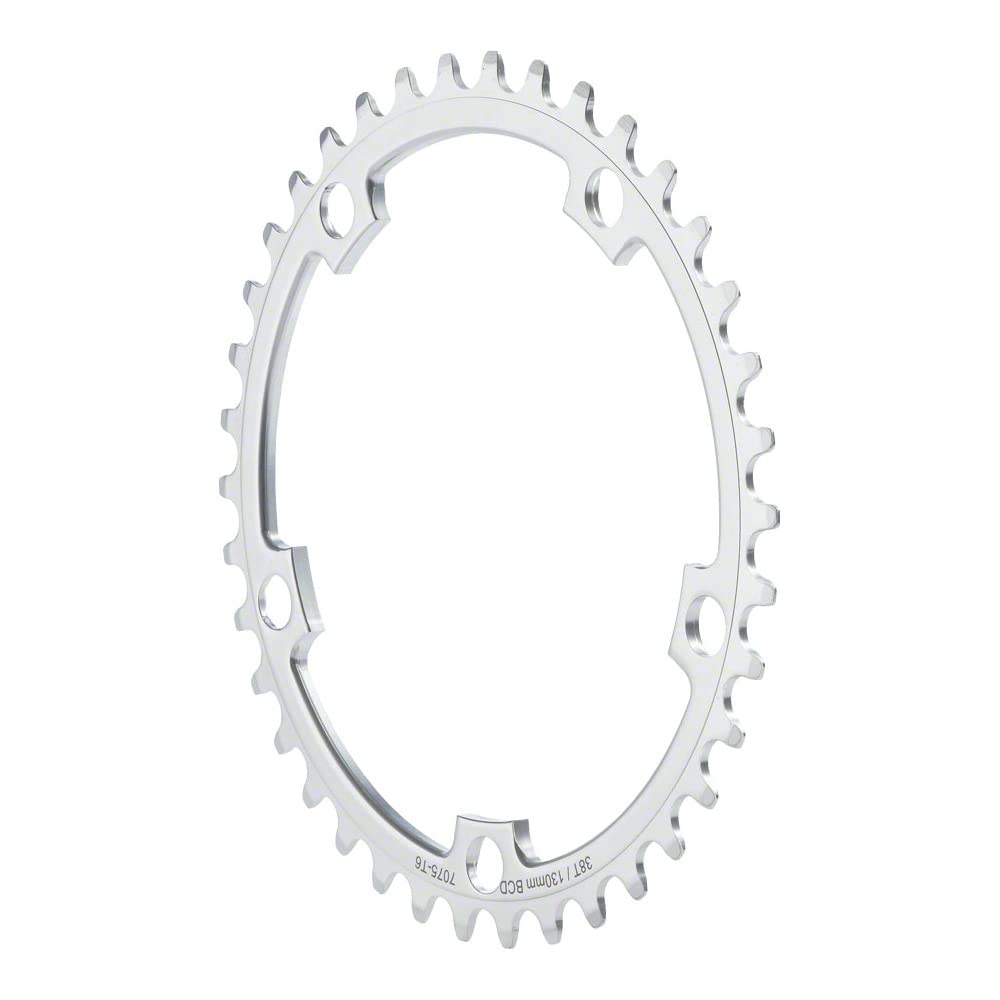 Dimension 38t x 130mm Outer Chainring Silver