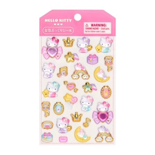 サンリオ(SANRIO) 金箔ぷっくりシール ハローキティ 対象年齢3才以上 226149